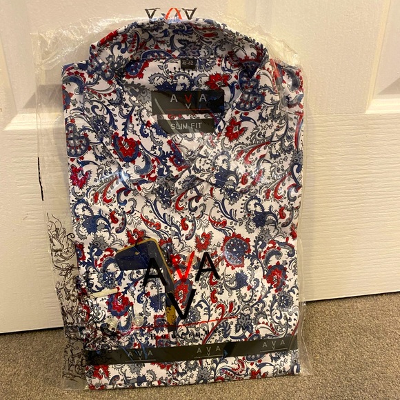 Other - Host Pick✨Men's Vintage Long Sleeve Shirt SlimFit